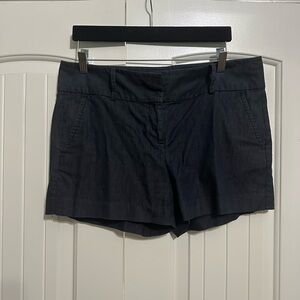 Ann Taylor Black Bermuda Shorts Tailored Elegance